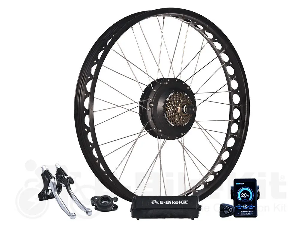Electric Bike Conversion Kit – 750W Rear Wheel Fatbike (No Battery) 1