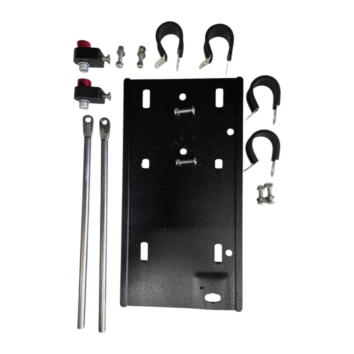 E-Bikekit Upright Trike Battery Mounting Hardware Set 1