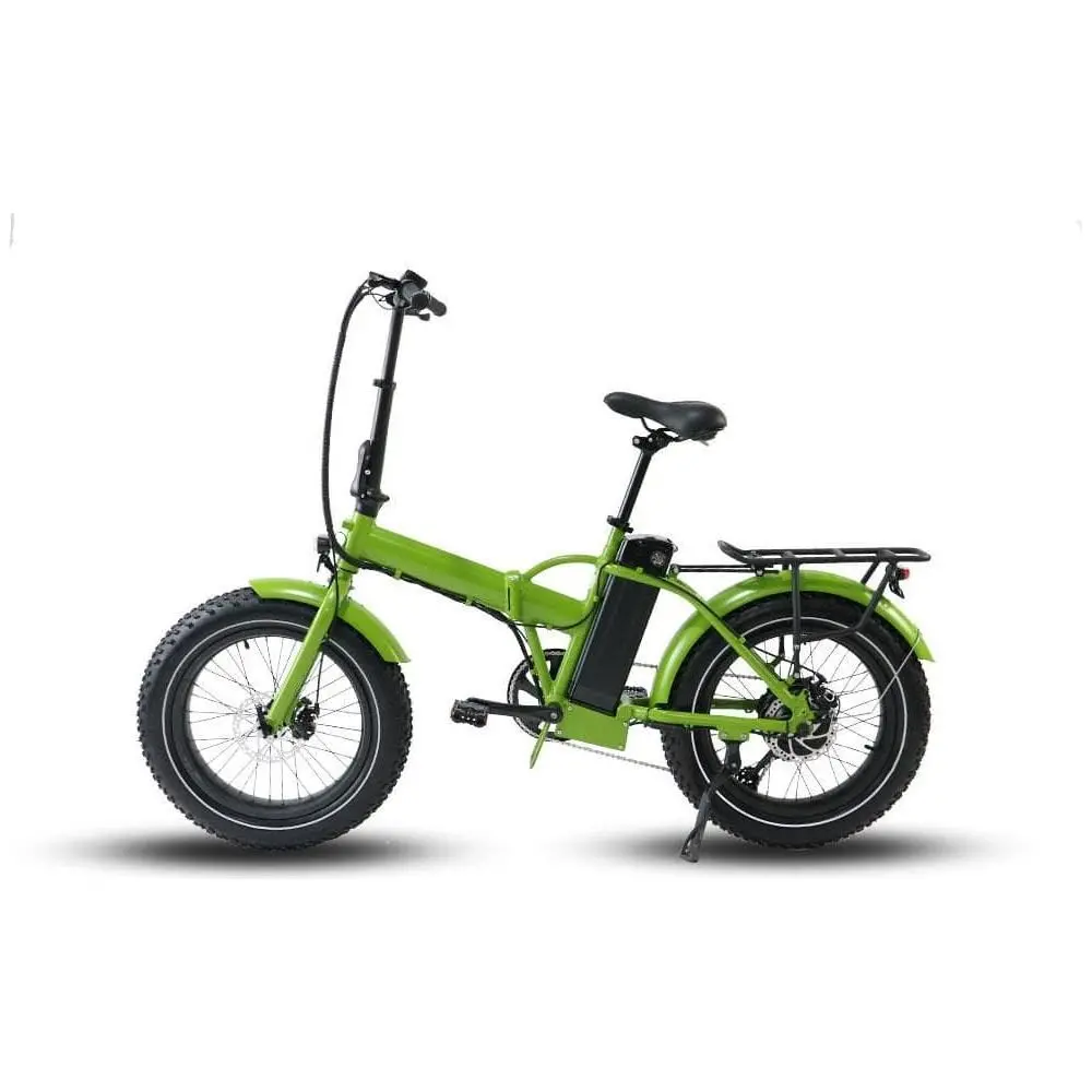 Eunorau, E-Fat-Mn Foldable, Fat Tire Leg-Over 20" Men's Electric Bike 1