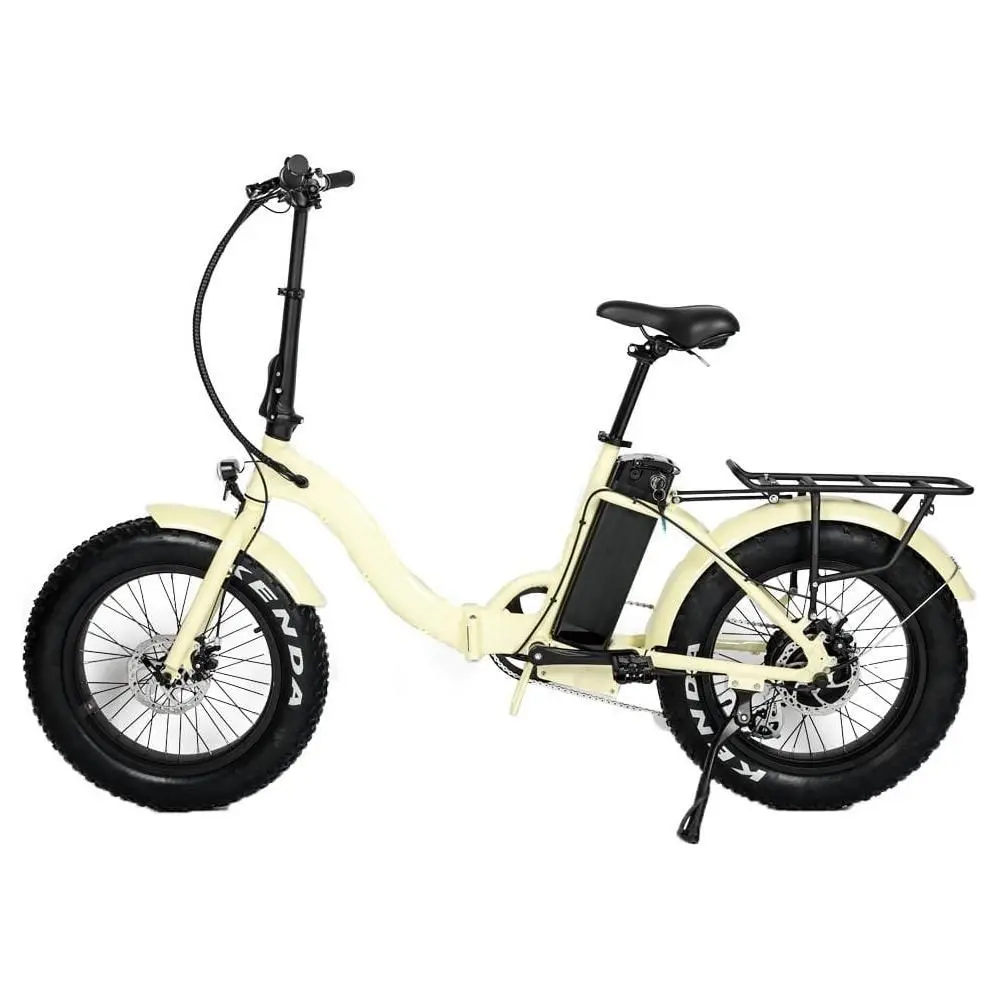 Eunorau, E-Fat-Step, Foldable, Step-Thru, 20" Fat Tire Electric Bike - 500 Watt, 48V 2