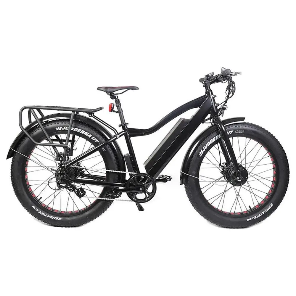 Eunorau, Fat-Awd, All-Wheel-Drive Commuter Fat Tire Electric Bike - 250 Watt/350Watt, 48V 1