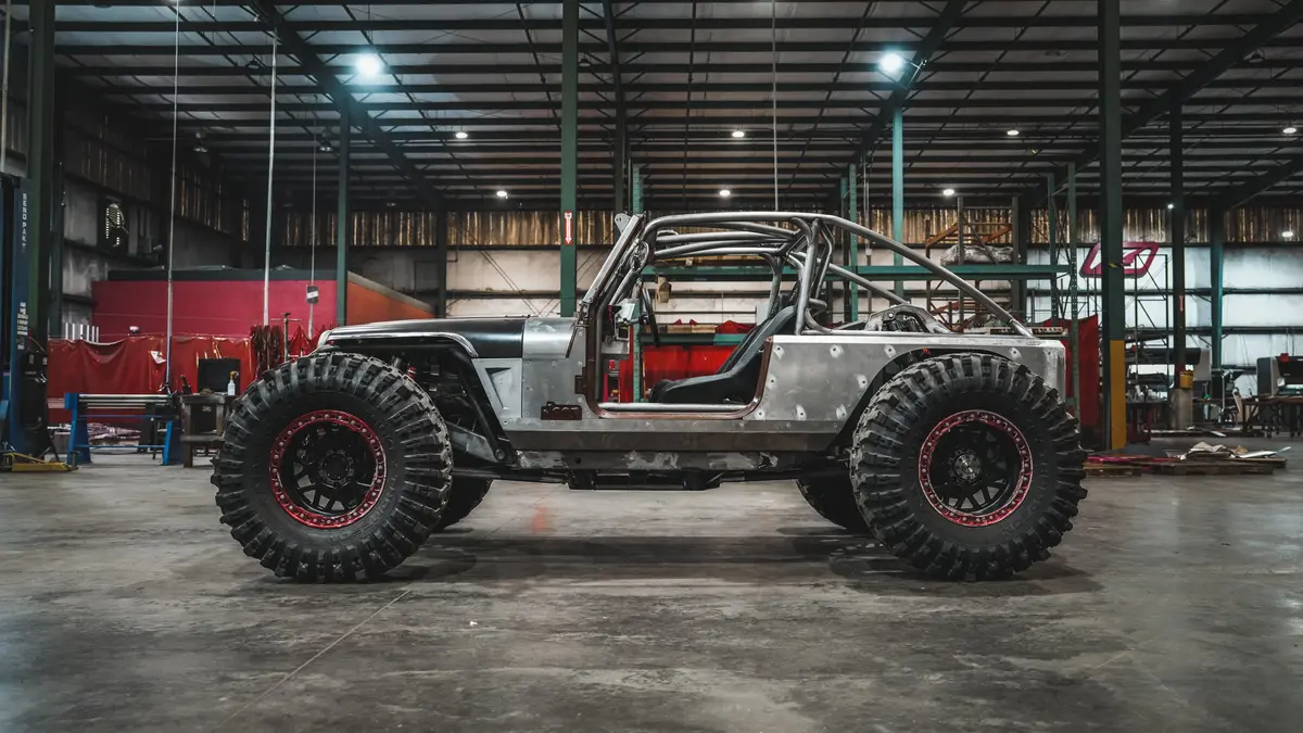 Aluminum Cowl Armor For Jeep Yj / Cj 2