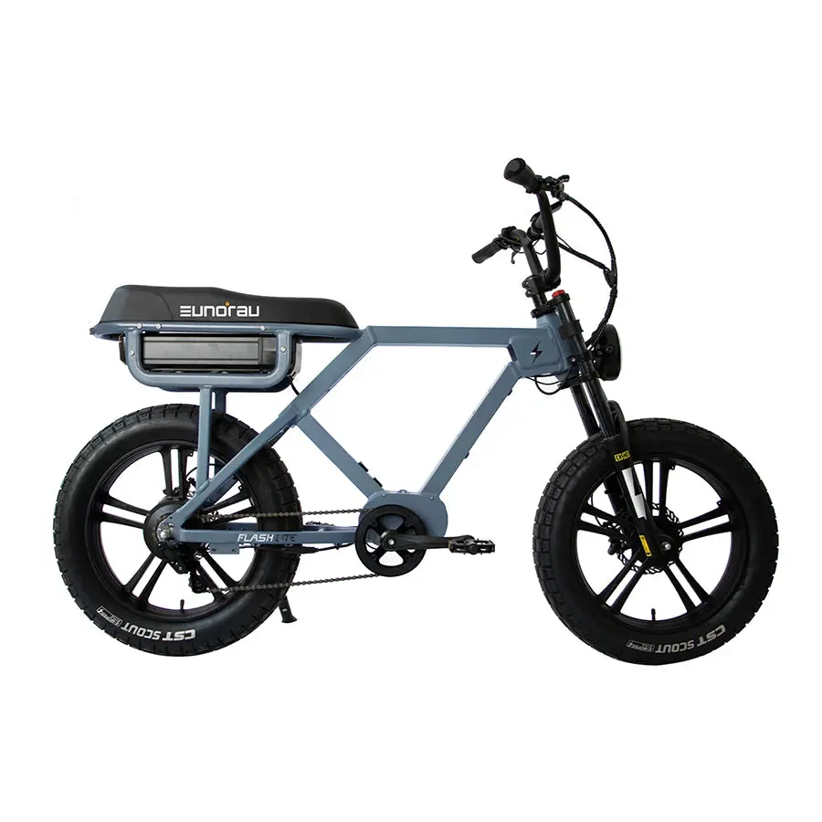 Eunorau Flash - Fat Tire E-Bike - Top Speed 20Mph - All Wheel Drive Option - 1500W 1