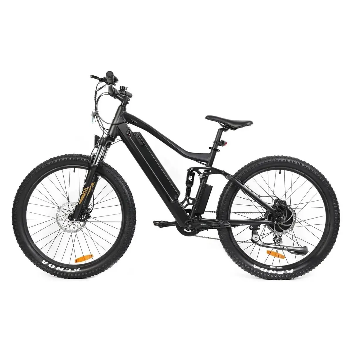 Eunorau, Uhvo, All-Terrain Full Suspension 3" Tire Electric Mountain Bike - 350 Watt, 36V 1