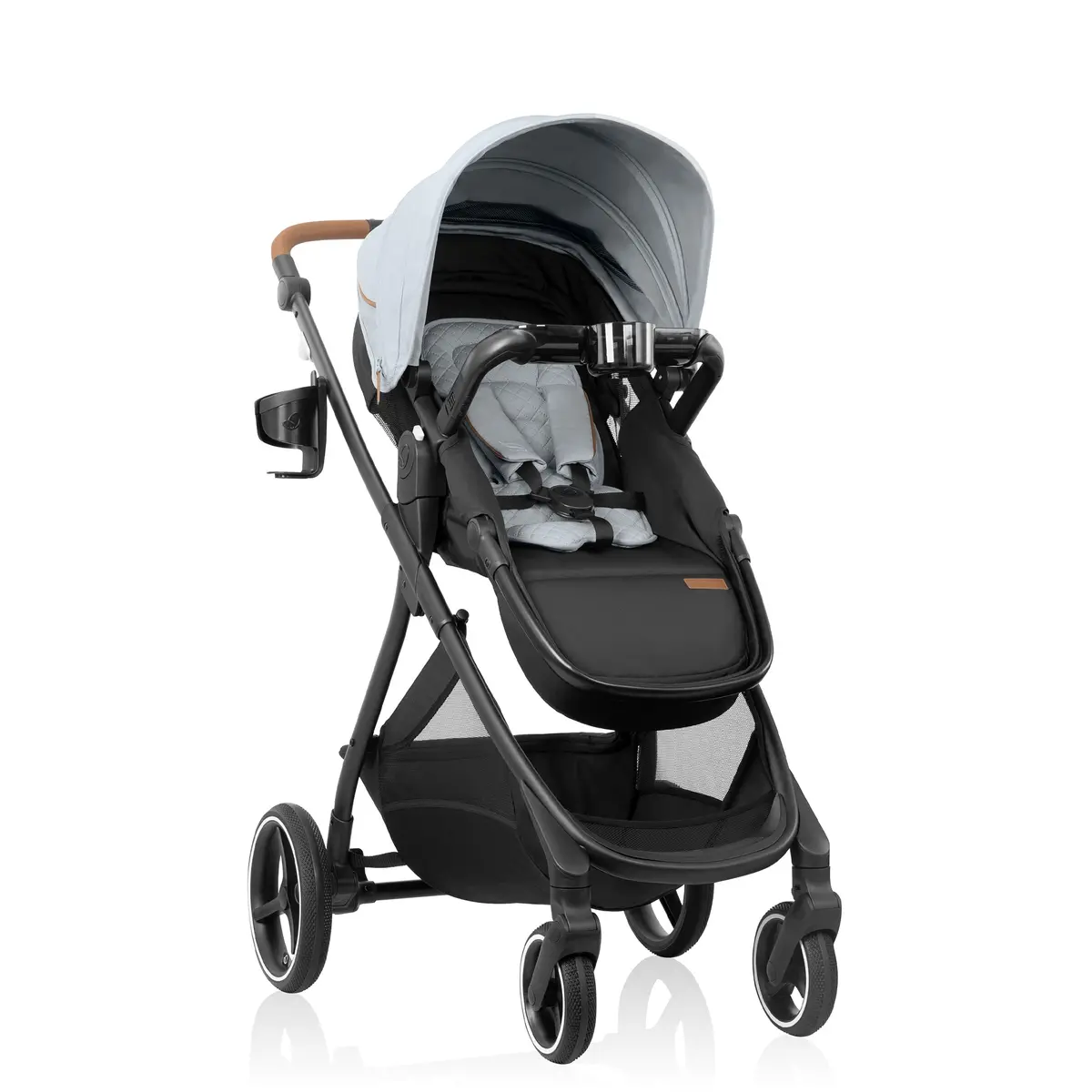 Shyft Intuiti+ Stroller With Green & Gentle Fabric 2