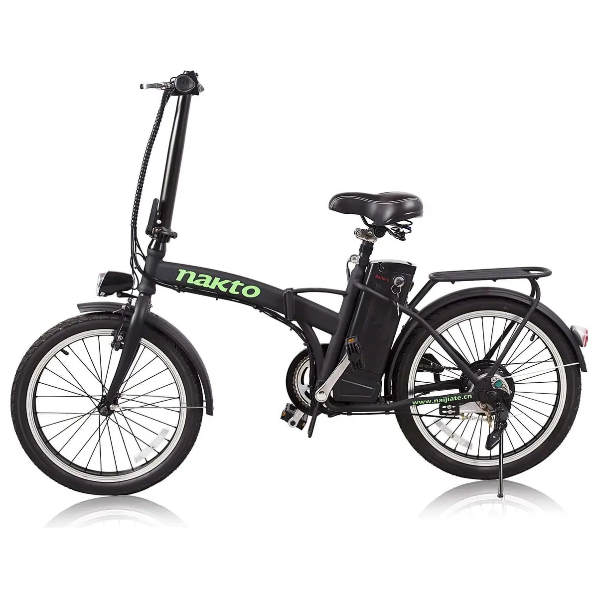 Nakto Fashion, 20" Folding Electric Bike - 250 Watt, 36V 1