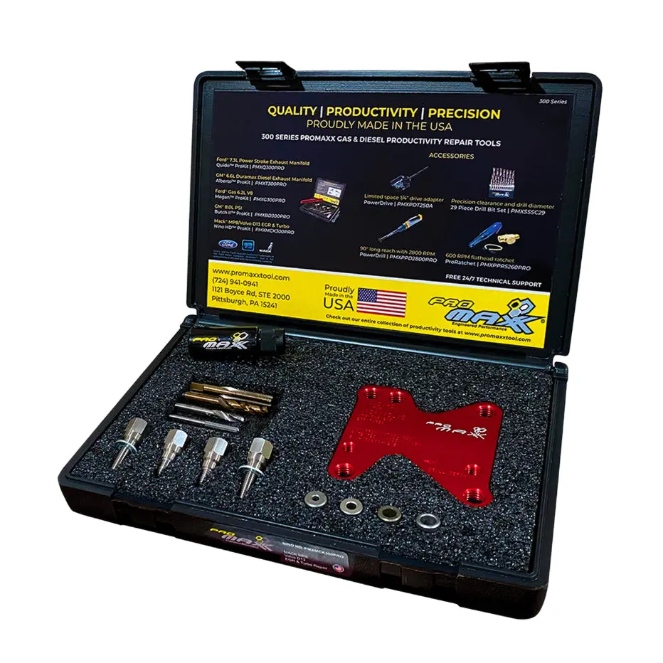 Fix Broken Mack Mp8 & Volvo D13 Bolts Fast – Save Time, Egr And Turbo Mount Broken Bolt Repair Kit - Nino Hd 1
