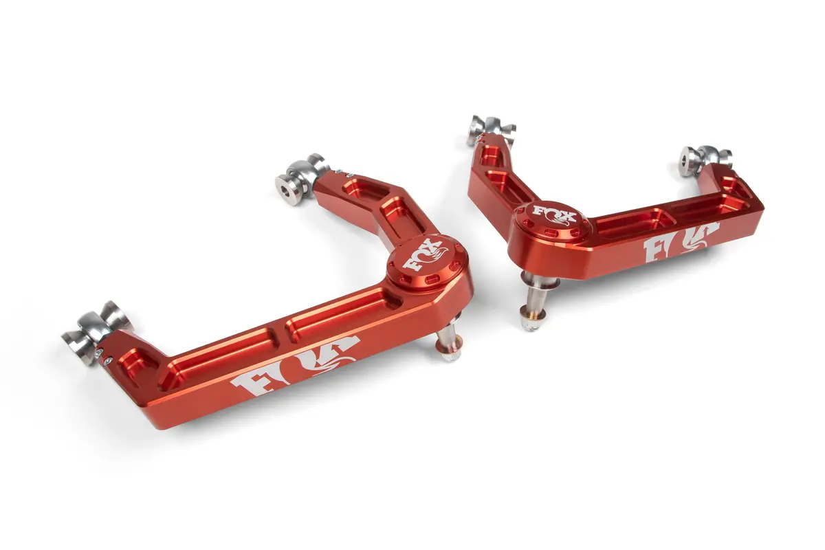 Fox Factory Billet Upper Control Arm Kit | Orange | Chevy Silverado Or Gmc Sierra 1500 (19-25) 4Wd 1