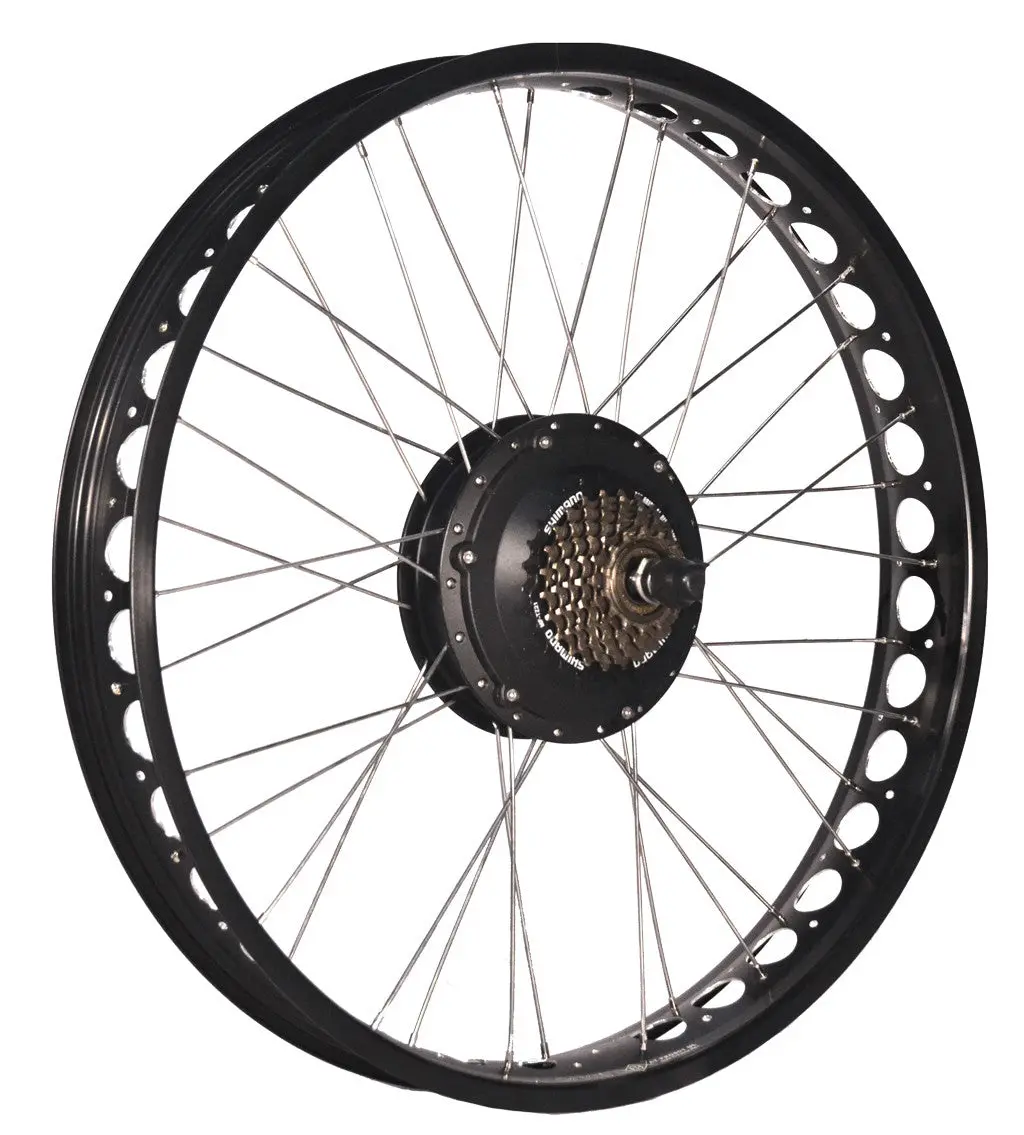 Rear 500-1000W E-Bikekit Fatbike Motor - Wheel Only 1