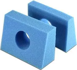 Mtr Disposable Head Immobilizer Velcro Blocks 1