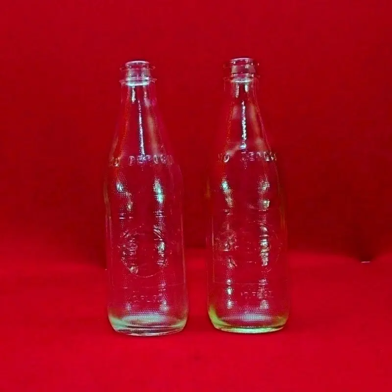 1969 Pepsi-Cola Clear Glass Bottles 1
