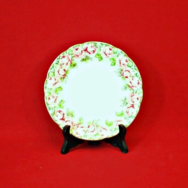 Chiyoda Hand Painted Red Roses Rim 1