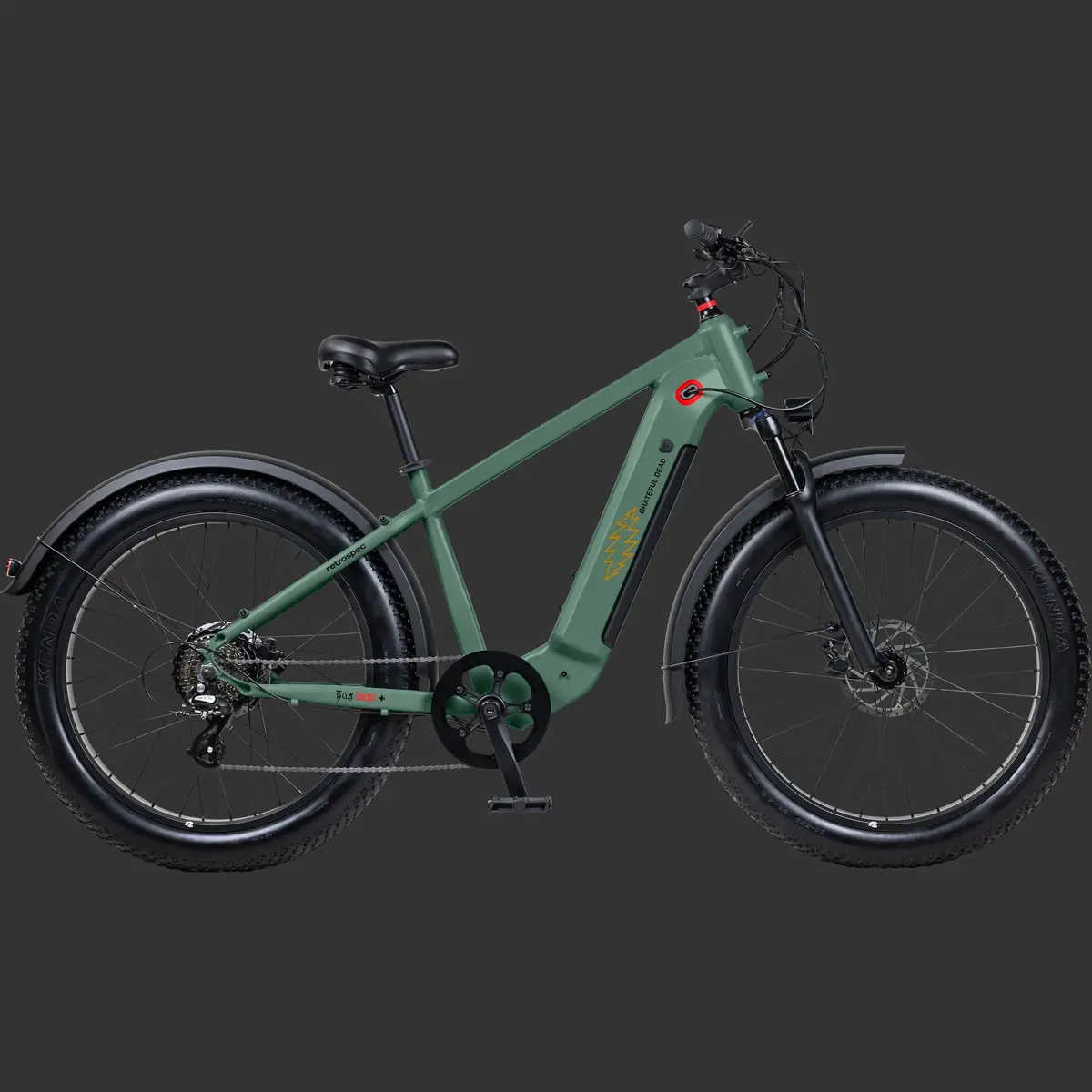Grateful Dead Koa Rev+ 2 Fat Tire Electric Bike 1
