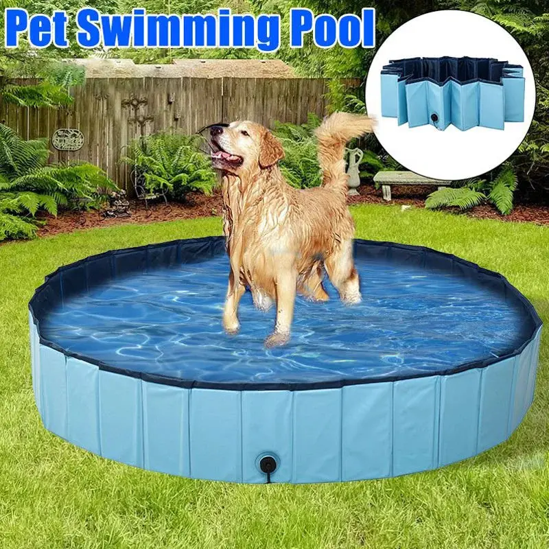 Outdoor Foldable Portable Dog Pool 1