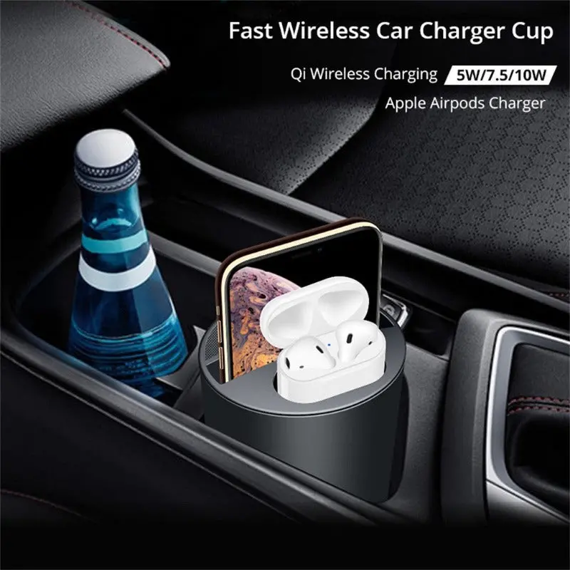 Wireless Fast Charger Cup Usb Output 2
