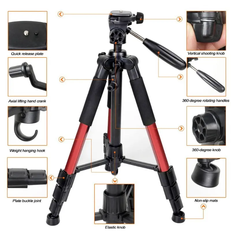 Lightweight Travel Camera Tripod 1