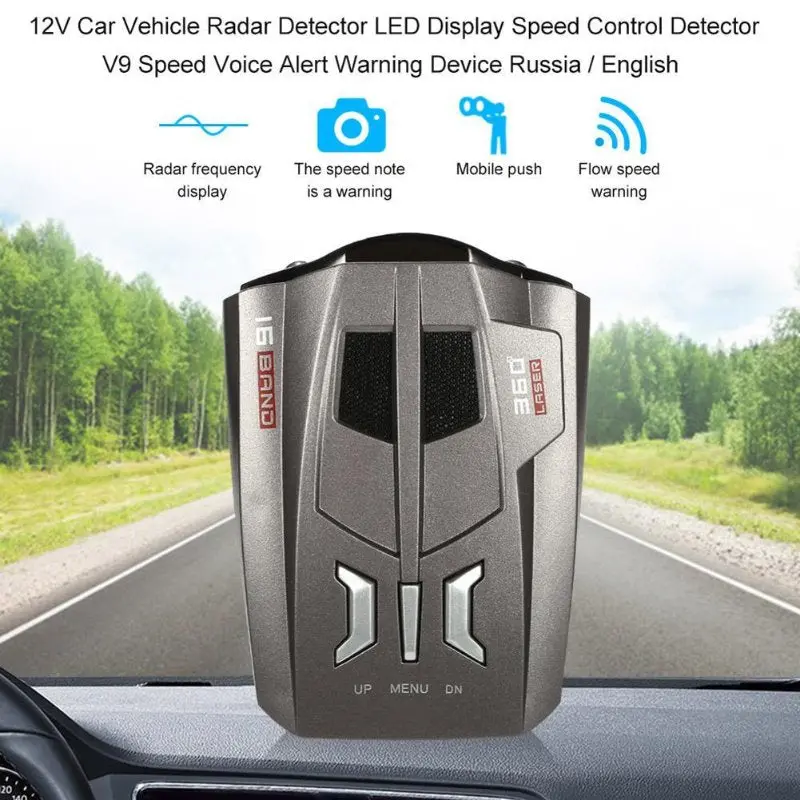 Radar Detector Mobile Speedometer V9 1