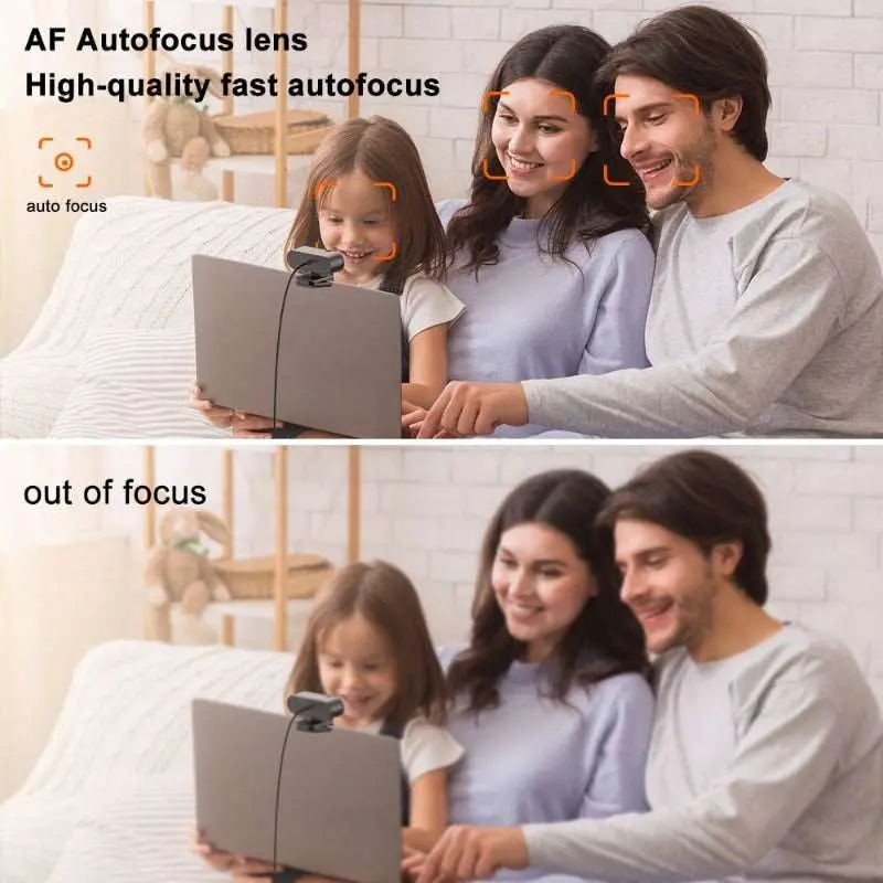 Autofocus Hd Webcam With Microphone 1