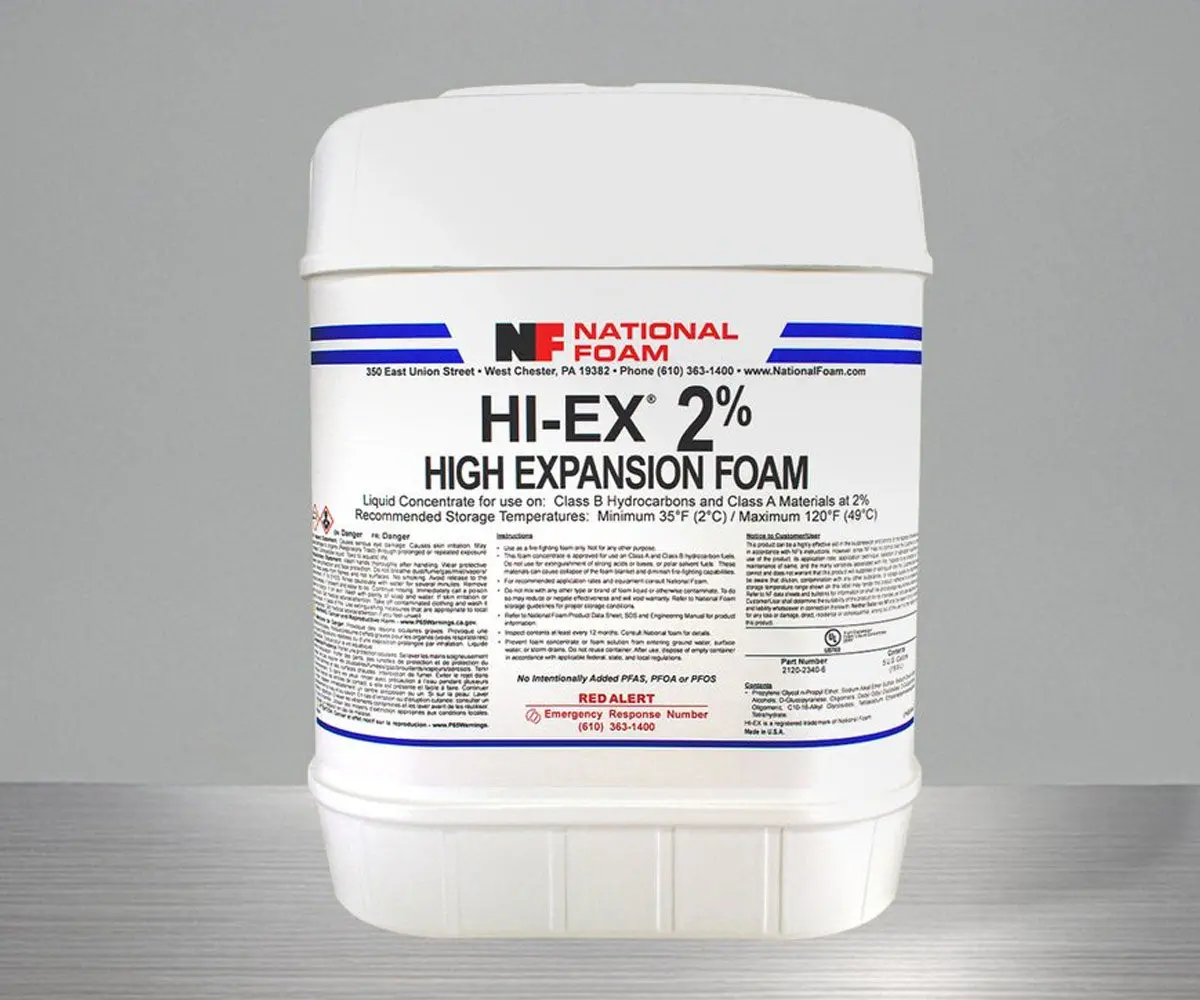 Firefighting Extinguishing Foam - Hi-Ex® 2% 1