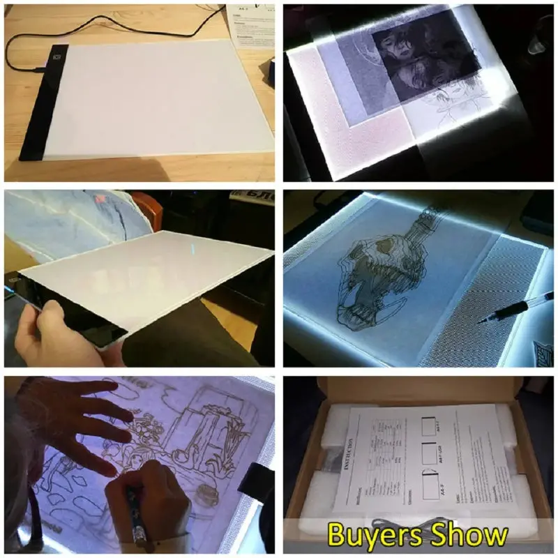 Led Graphic Tablet Writing Light Board 1