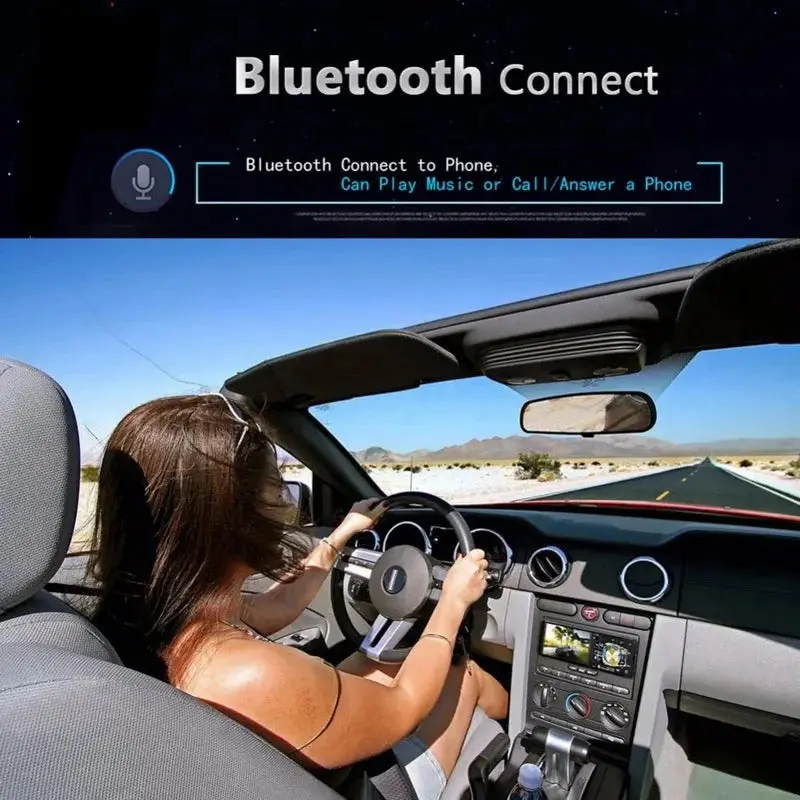 Bluetooth In-Dash Mp5 Stereo Player 1