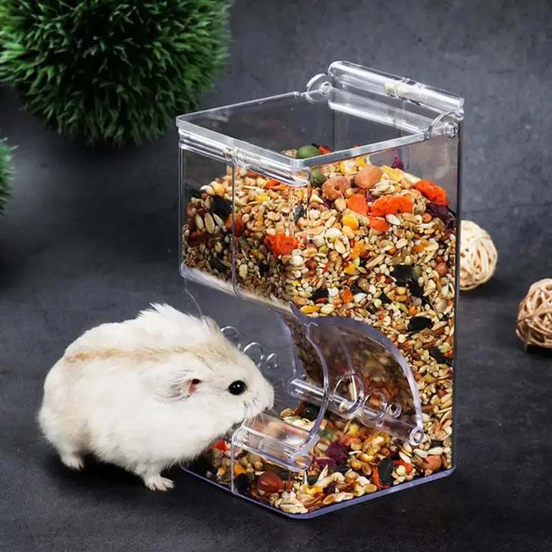 Hamster Rabbit Food Dispenser Feeder 1