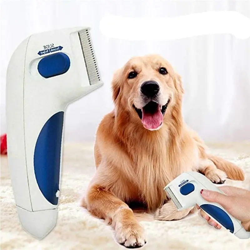 Electric Pet Flea Lice Cleaner Comb 1