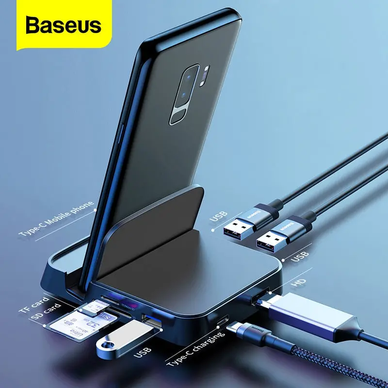 Type C Adapter Hub Charging Station 1