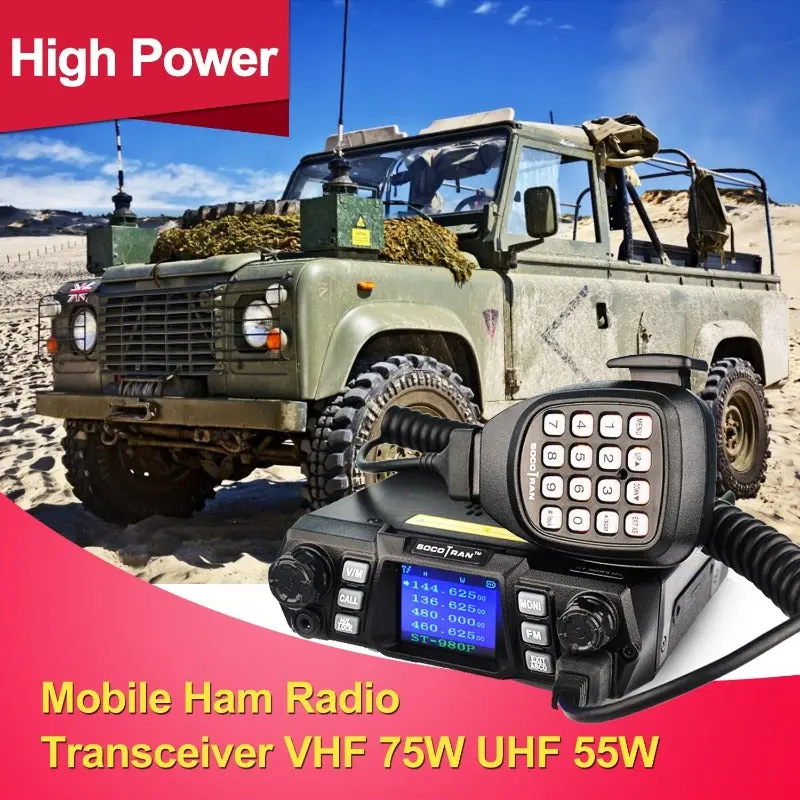 Mobile Uhf Radio With Microphone 1