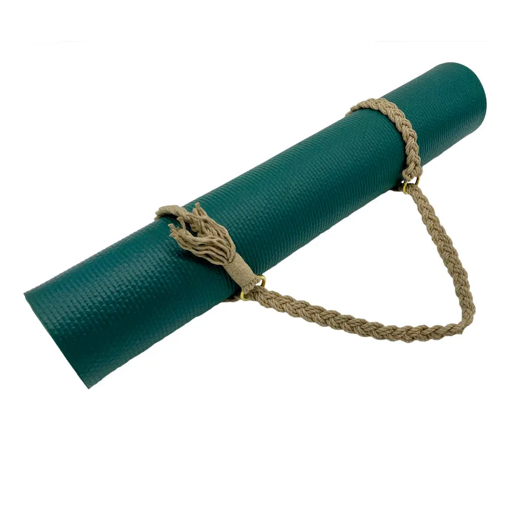 Hemp Macramé Yoga Mat Strap Carrier 1
