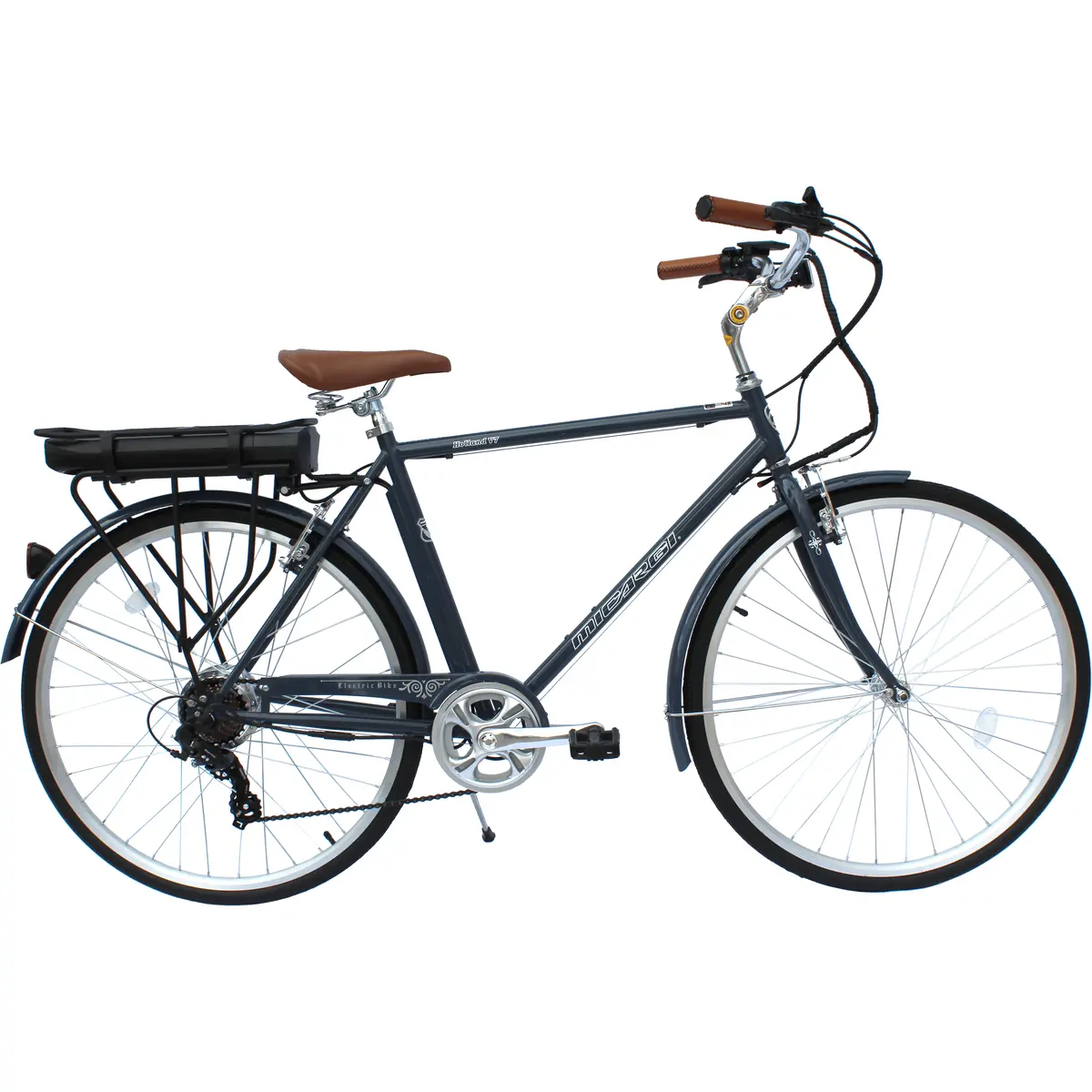 Micargi Holland V7, Men's City Commuter Bike - 350 Watts, 48V 1