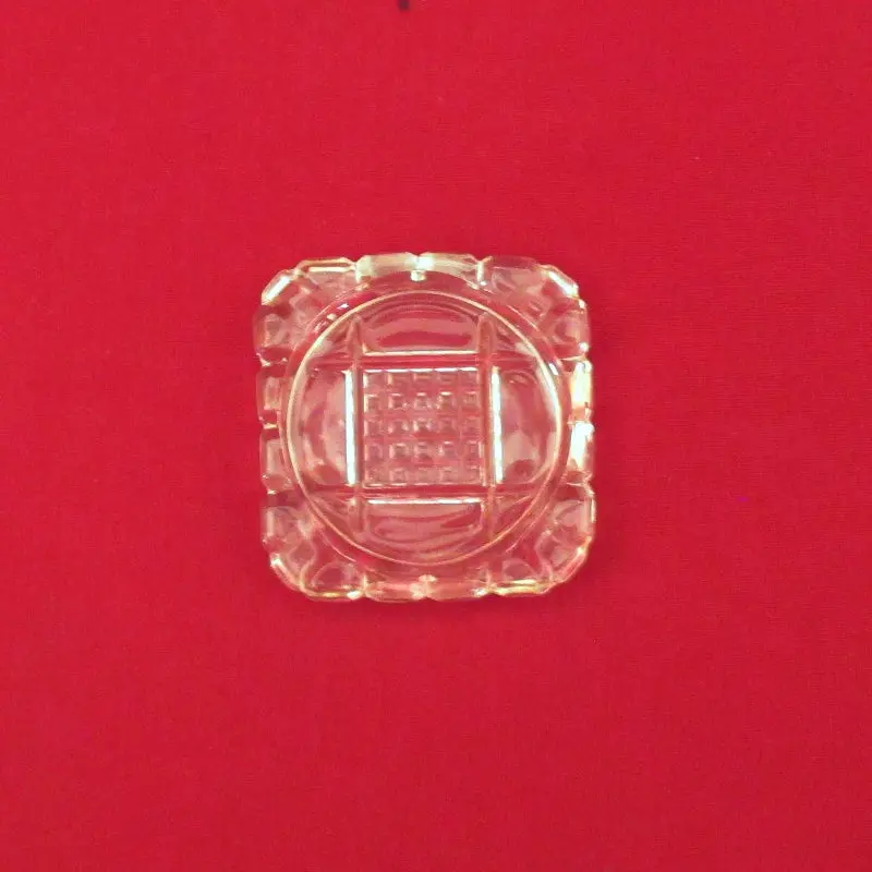 Elegance Art Deco Square Ashtray 1