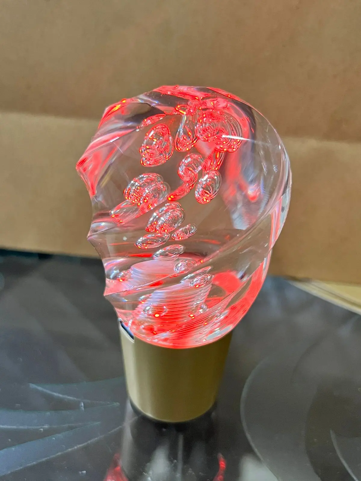 Crystal Light Gear Knob 1
