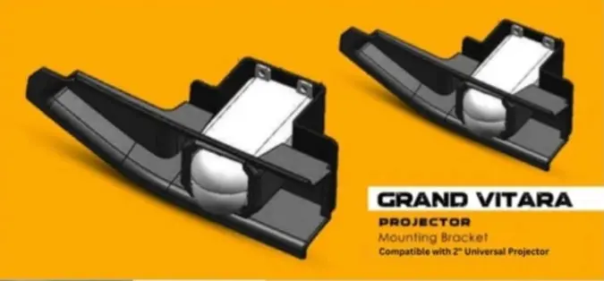 Grand Vitara 2 Inch Fog Lamp Bracket 1