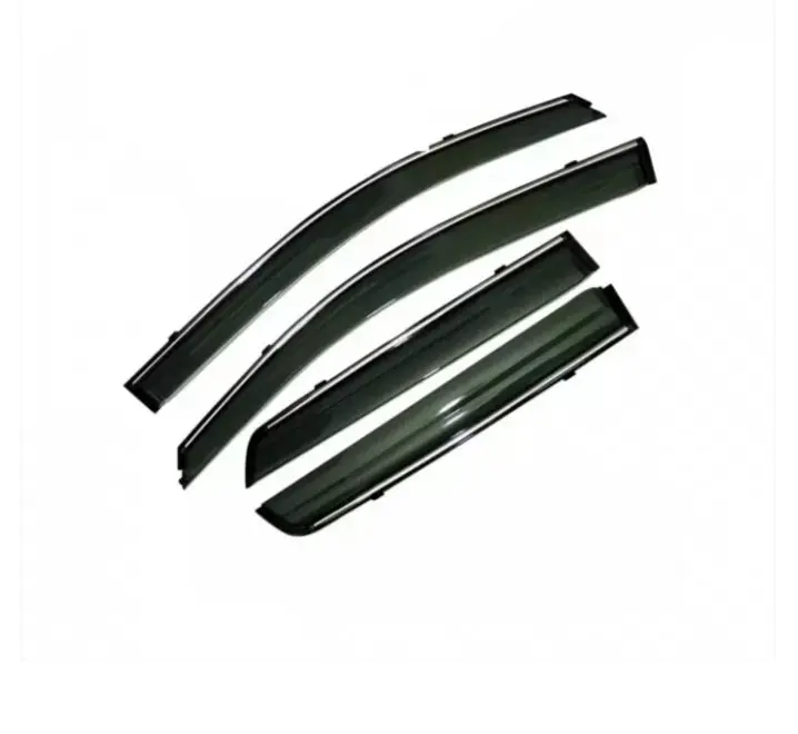 Hyundai Creta 2020 Window Door Visor With Chrome Line 1