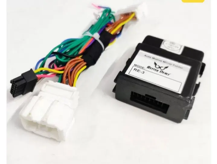 Auto Mirror Folding Relay Kit For Toyota Innova Crysta And New Fortuner 1