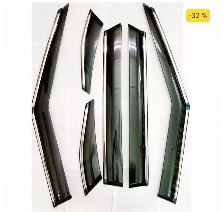 Chrome Line Door Visor For Kia Seltos 2019 Onwards 1