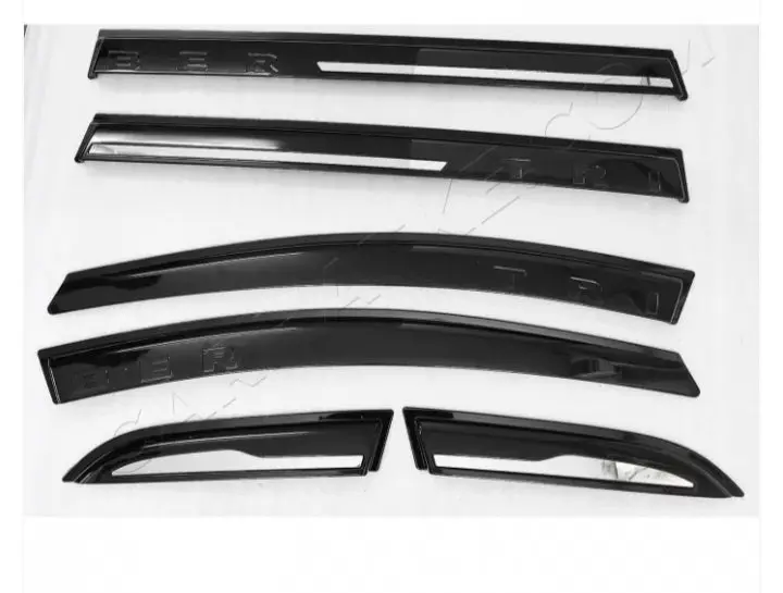 Chrome Line Door Visor For Renault Triber 2019 Onwards 1