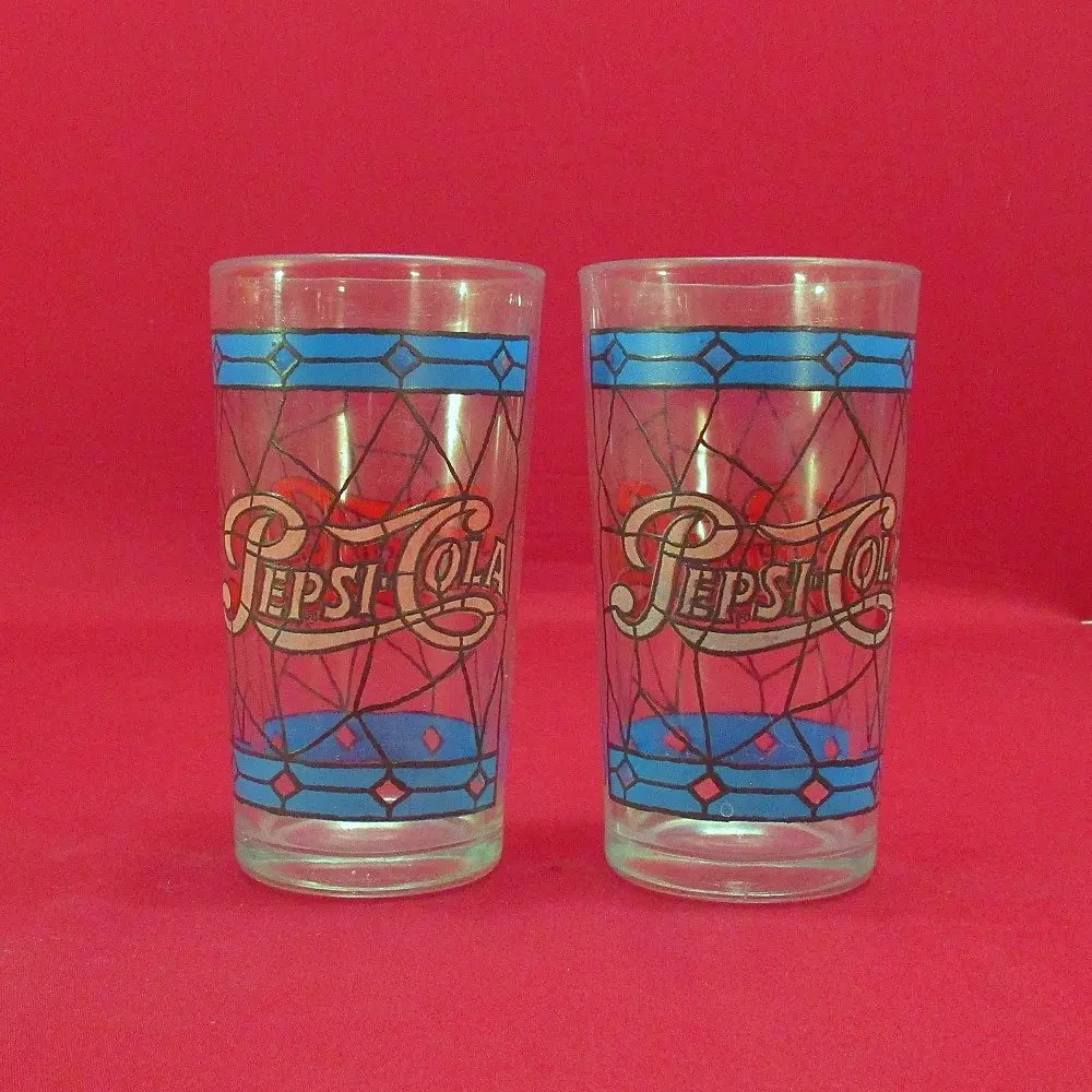 Pepsi-Cola Tiffany Style Stain Glass 1