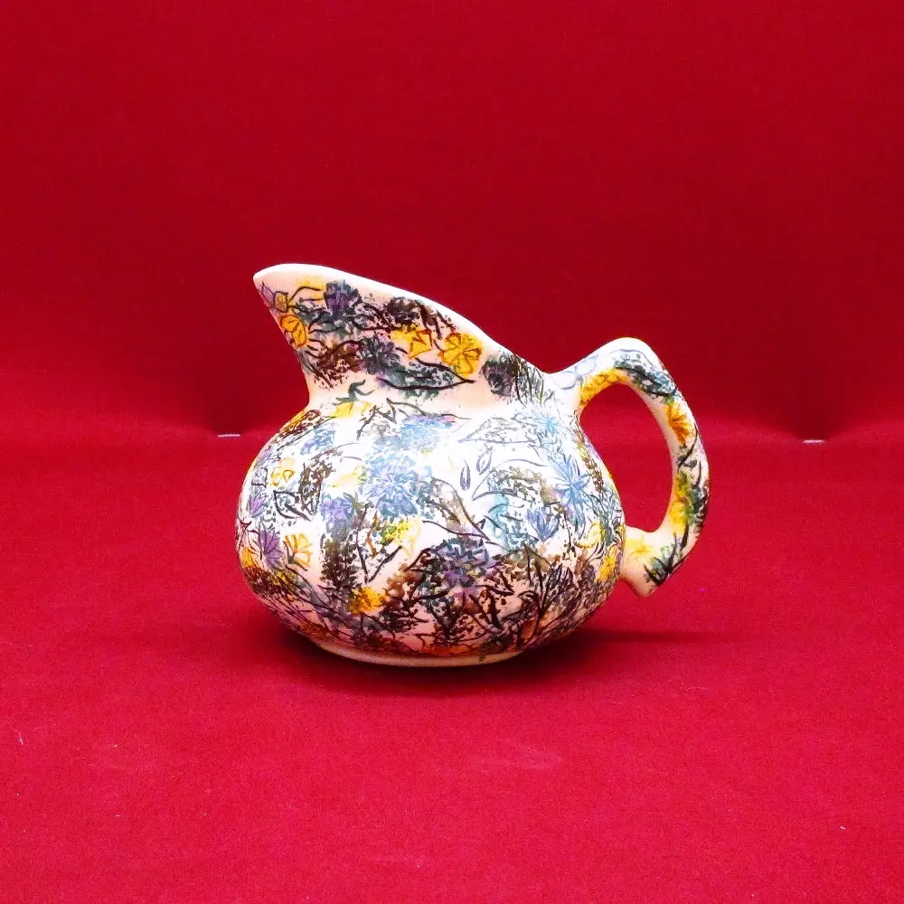 Folk Art Handcrafted Creamer 1