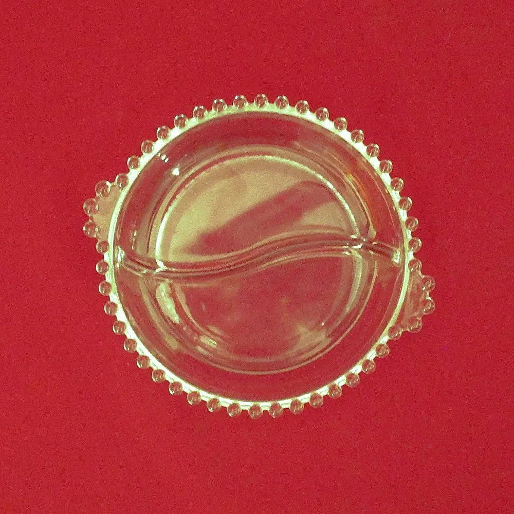 Imperial Candlewick Divided Relish Dish 1