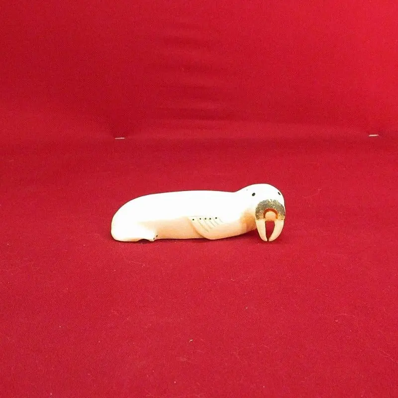 Eskimo Handcrafted Walrus Ivory 1