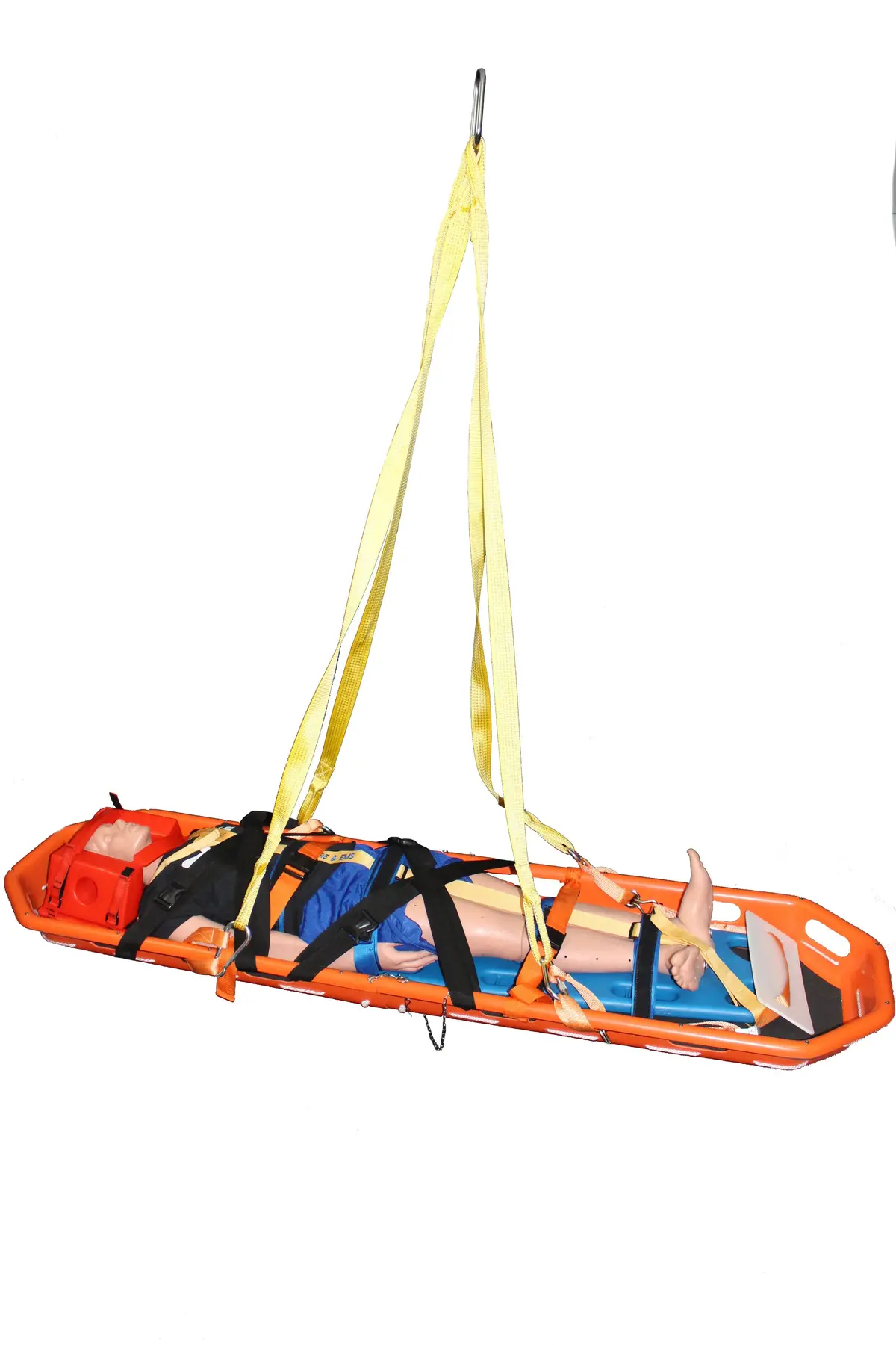Mtr Break-Apart Litter Basket Stretcher Kit With Bridle, Carabiners, And Buckles 2