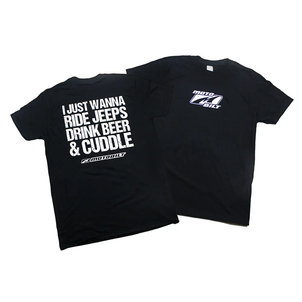 Motobilt Ride Jeeps Cuddle T-Shirt Black Soft Style 1