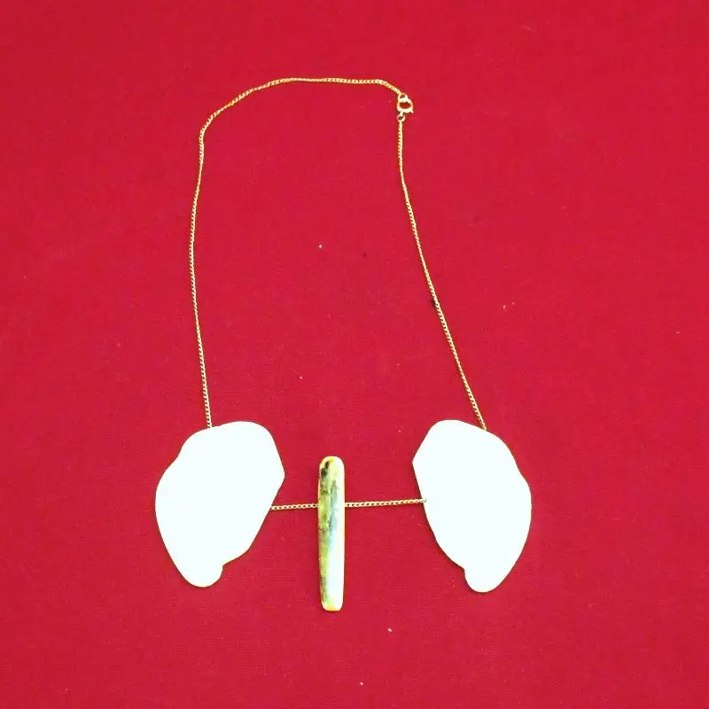 Alaskan Walrus Ivory Tusk Necklace 1