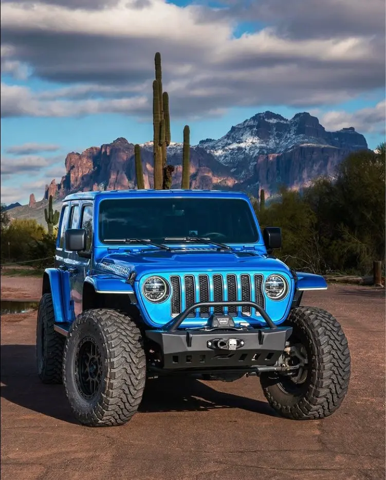Crusher Front Bumper W/ Bull Bar For Jeep Jl / Jt Gladiator 2