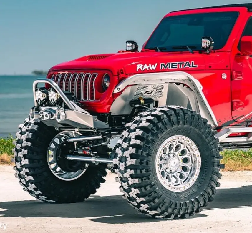 Front Inner Fenders Aluminum For Jeep Jl / Jlu / Jt Gladiator 2