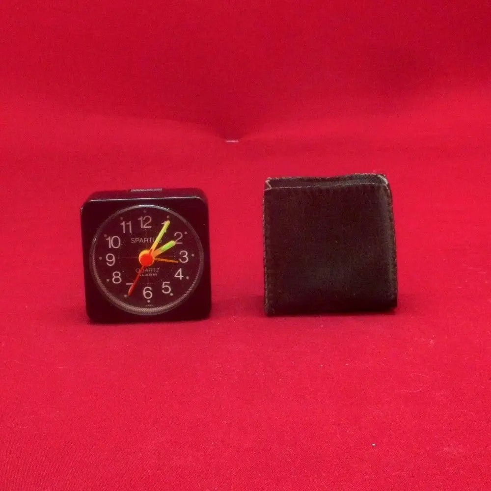Spartus Quartz Travel Alarm Clock 1