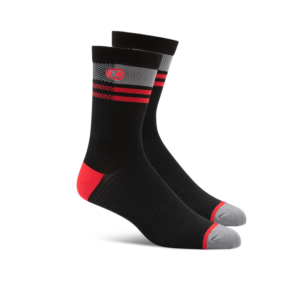 Icon Mtb Socks - Black/Red 1