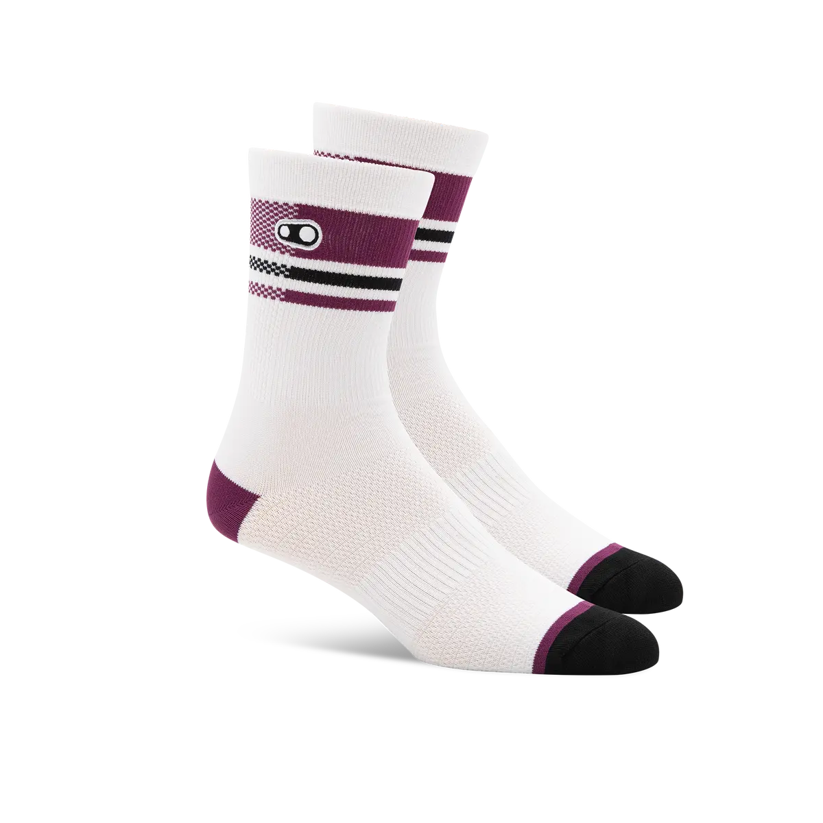 Icon Mtb Socks - White/Purple 1